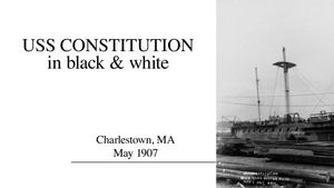 Image post by @uss_constitution on Instagram
