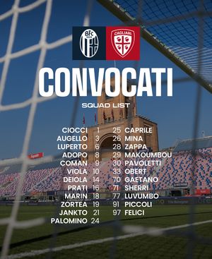 Image post by @cagliaricalcio on Instagram