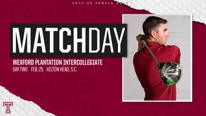 Image post by @TempleMGolf on Facebook
