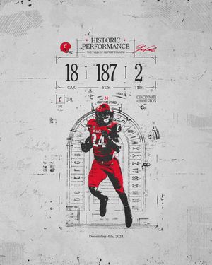 Image post by @GoBearcatsFB on Twitter