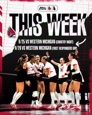 Image post by @ballstatewvb on Instagram