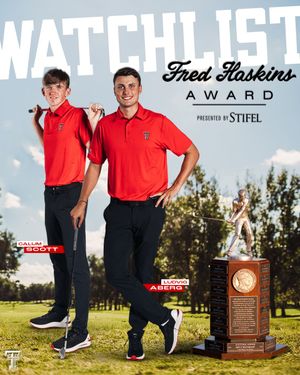 Image post by @TexasTechMGolf on Twitter