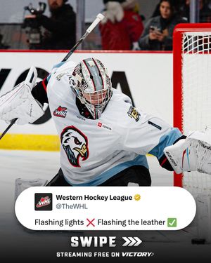 Image post by @westernhockeyleague on Instagram