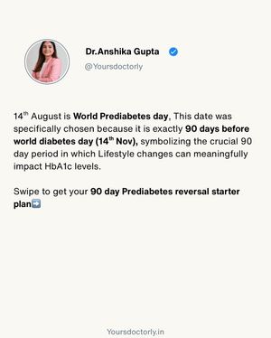 Image post by @doctoranshikagupta on Instagram