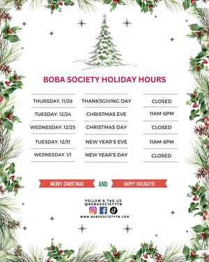 Image post by @bobasocietytn on Instagram