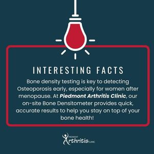Image post by @PiedmontArthritisClinic on Facebook