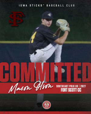 Image post by @iowasticksbaseball on Instagram