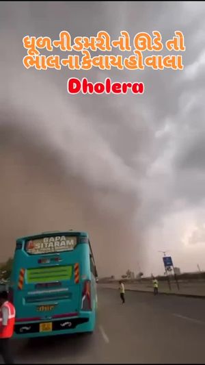 Video post by @amazing_dholera on Instagram