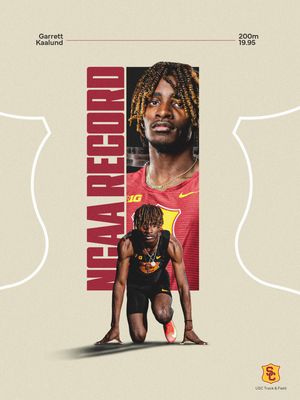 Image post by @usc_track_field on Instagram