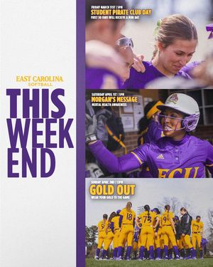 Image post by @ecu__softball on Instagram