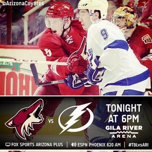 Image post by @arizonacoyotes on Instagram