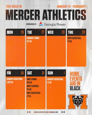 Image post by @mercerathletics on Instagram