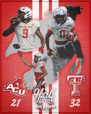 Image post by @RedRaiderSports on Twitter