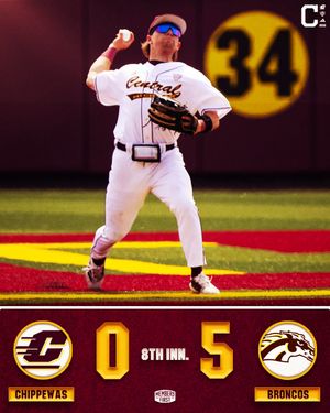 Image post by @CMUBaseball on Twitter