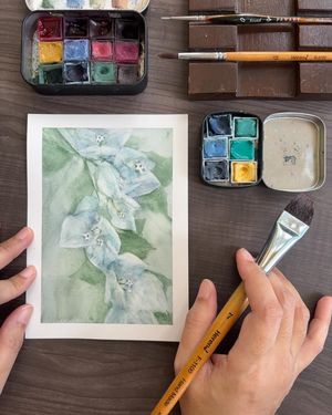 Image post by @brushstrokesbymichelle on Instagram