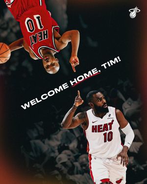Image post by @MiamiHEAT on Twitter