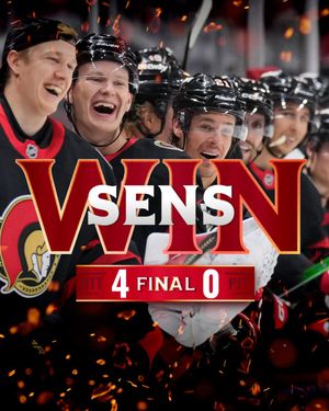 Image post by @Senators on Twitter