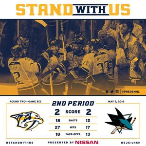 Image post by @predsnhl on Instagram