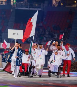 Text post by @qatar_olympic on Twitter/X