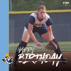 Image post by @etbu_softball on Instagram