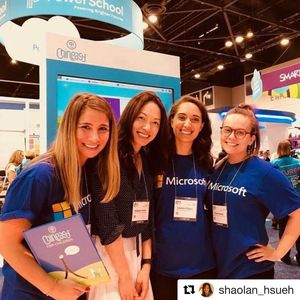 Image post by @microsoftedu on Instagram