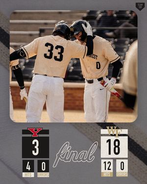 Image post by @wakebaseball on Instagram