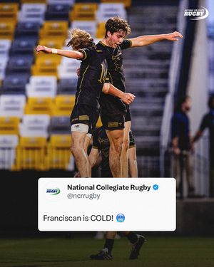 Image post by @nationalcollegiaterugby on Instagram