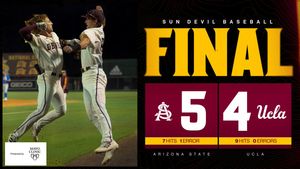 Image post by @ASU_Baseball on Twitter