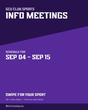 Image post by @gcuclubsports on Instagram