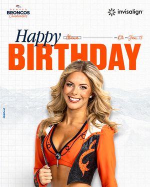 Image post by @denverbroncoscheer on Instagram