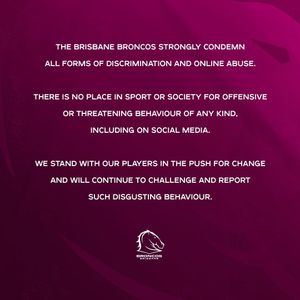 Image post by @brisbanebroncos on Instagram