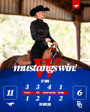 Image post by @smuequestrian on Instagram