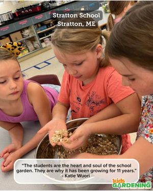 Image post by @kidsgardening on Instagram