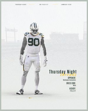 Image post by @packers on Twitter
