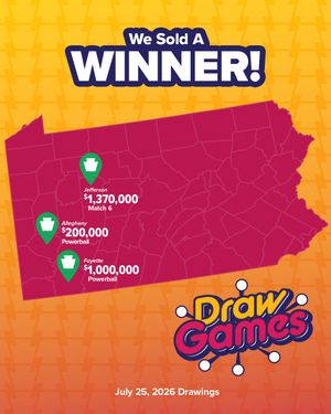Image post by @palottery on Instagram
