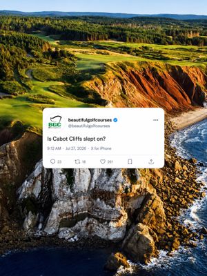 Image post by @beautifulgolfcourses on Instagram