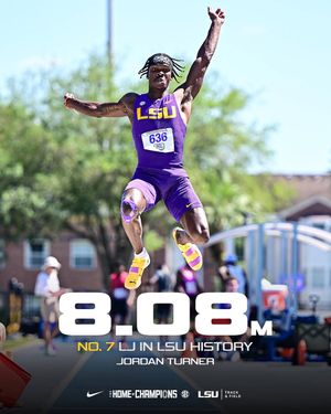 Image post by @lsutrackfield on Instagram