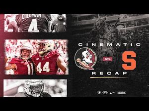 Video post by @FSUSeminoles on YouTube