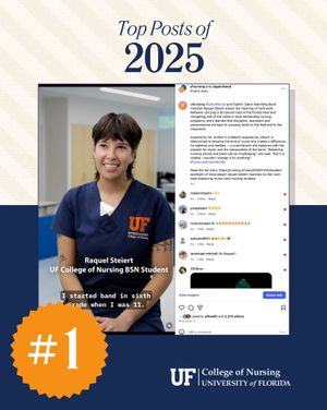 Image post by @ufnursing on Instagram