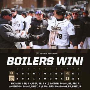 Image post by @purduebaseball on Instagram