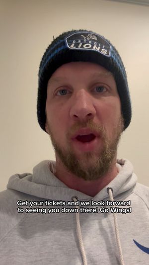 Video post by @Detroit Red Wings Alumni Association on Facebook