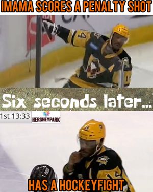 Image post by @hockeyfights on Instagram