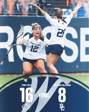 Image post by @pennstatewlax on Instagram