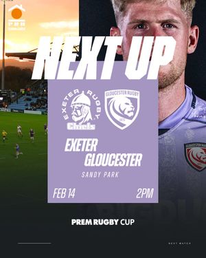 Image post by @officialgloucesterrugby on Instagram