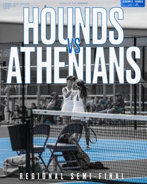 Image post by @carmelhsgirlstennis on Instagram