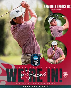 Image post by @UNMLoboMGolf on Twitter