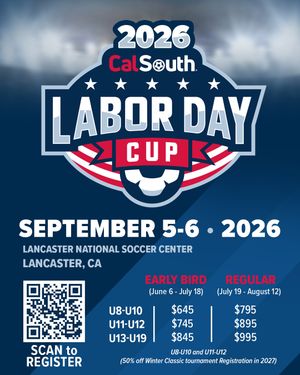 Image post by @calsouthsoccer on Instagram