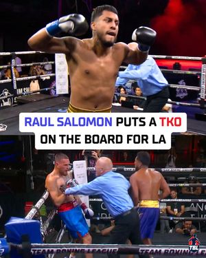 Image post by @teamboxingleague on Instagram