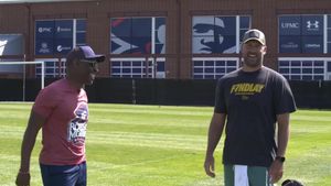 Video post by @RMUAthletics on Facebook