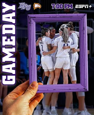 Image post by @HpuWomensBasketball on Facebook